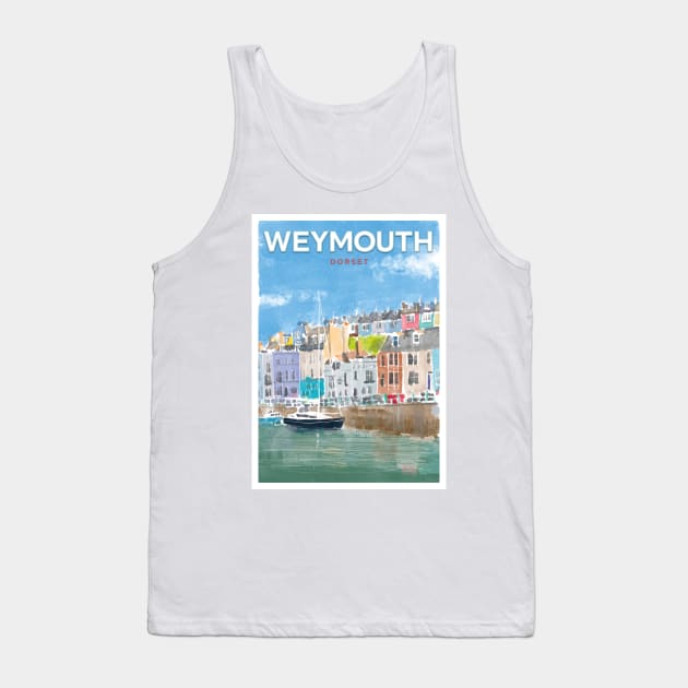 Weymouth Seaside Town Tank Top by markvickers41